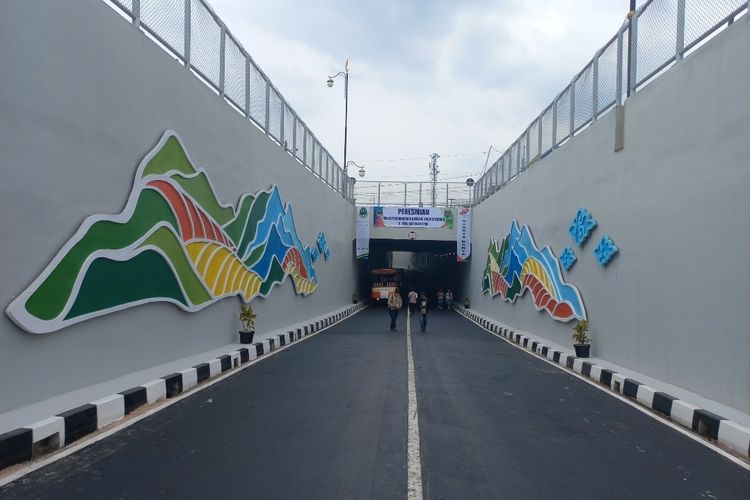 Ilustrasi underpass dewi sartika depok [kompas]