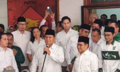 Peresmian Sekber Partai Gerindra dan Partai PKB [tribunnews]