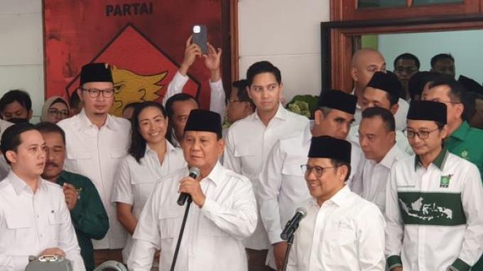 Peresmian Sekber Partai Gerindra dan Partai PKB [tribunnews]