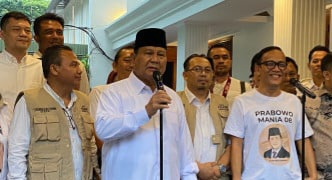 Jokowi Mania (Joman) bertemu dengan Prabowo, Kamis (16/2/2023)