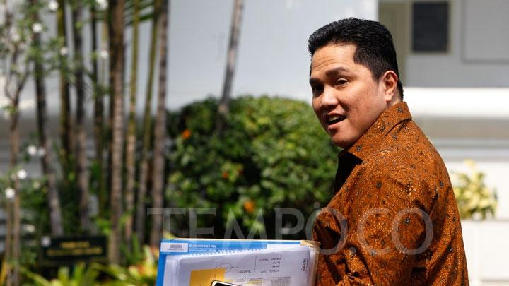 Menteri BUMN Erick Thohir [tempo]