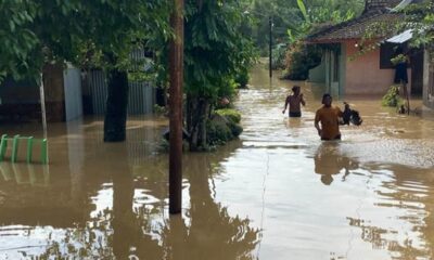 Ilustrasi banjir di Solo [solopos]