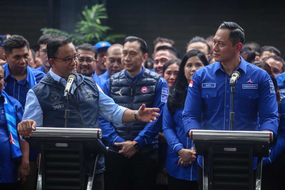 Ketua Umum Partai Demokrat Agus Harimurti Yudhoyono (AHY) dan Anies Baswedan [tempo]