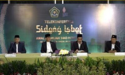 Hasil sidang isbat 1 Ramadhan 1444 H [tribunnews]