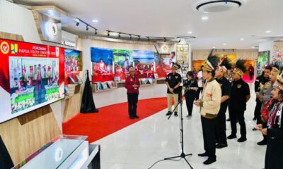 Presiden Jokowi meresmikan PYCH, Kota Jayapura, Provinsi Papua, Selasa (21/03/2023) [setkab]