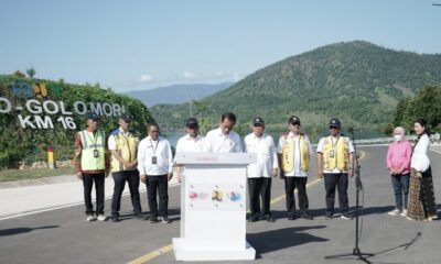 Peresmian Jalan Labuan Bajo - Golo Mori, Selasa (14/3/2023) [manggaraibaratkab]