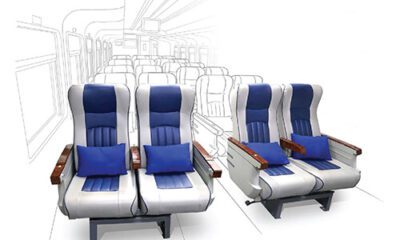 Ilustrasi kursi penumpang kereta api [kai]