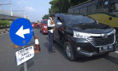 Ilustrasi check point kendaraan [viva]