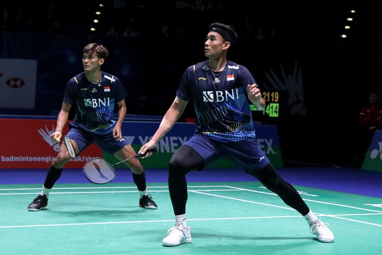 Bagas Maulana/Muhammad Shohibul Fikri berhasil melaju ke final Orleans Masters 2023 [kompas]