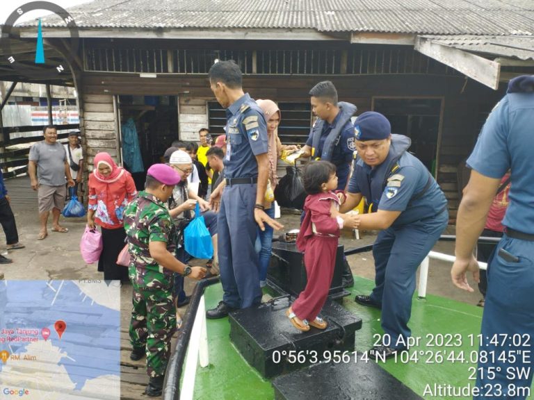 Kemenhub Kerahkan Kapal Patroli KPLP Angkut Pemudik di Tanjung
