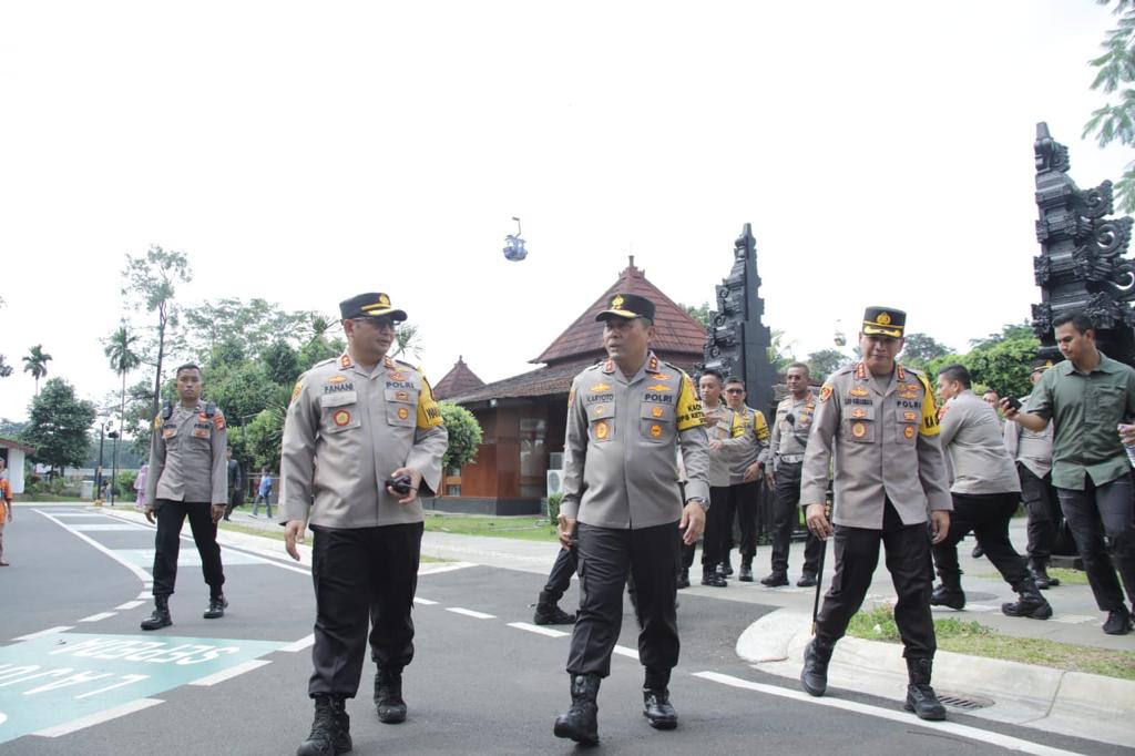 Kapolda Metro Jaya Pantau lokasi wisata TMII dan Ancol