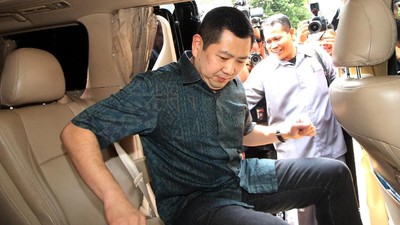 Hary Tanoe selaku Ketua Umum Partai Perindo Hary Tanoe memenuhi panggilan Presiden Jokowi ke Istana Jakarta [antara]