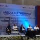 Dirut Arief Suhartono bersama jajaran direksi di acara Media Gathering