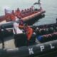 Personel KPLP berpatroli di Perairan Teluk Jakarta
