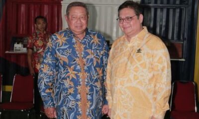 Susilo Bambang Yudhoyono (SBY) dan Airlangga Hartanto [merdeka]