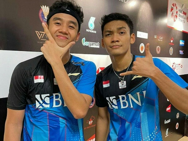 Ganda putra Indonesia, Muhammad Shohibul Fikri/Bagas Maulana jadi runner-up di ajang final Orleans Masters 2023 [ligaolahraga]