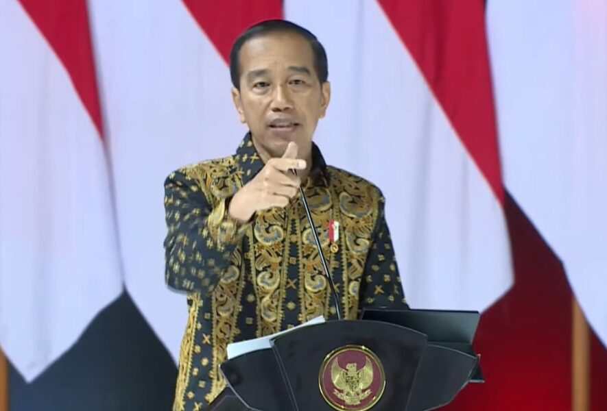 Presiden Jokowi mendorong DPR agar segera membahas serta mengesahkan Rancangan Undang-undang (RUU) Perampasan Aset [setkab]