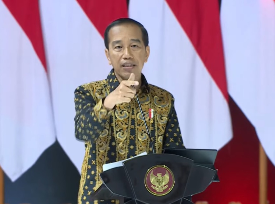 Presiden Jokowi mendorong DPR agar segera membahas serta mengesahkan Rancangan Undang-undang (RUU) Perampasan Aset [setkab]