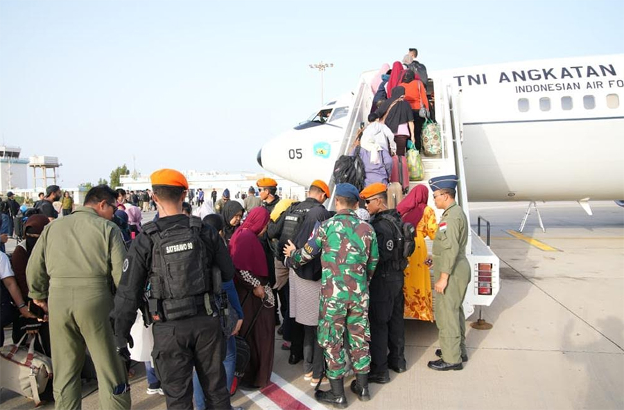 TNI evakuasi WNI di Sudan