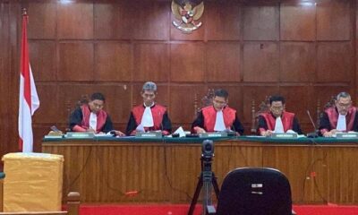 Sidang putusan banding terhadap terdakwa Ferdy Sambo dalam kasus pembunuhan Brigadir Nofriansyah Yoshua Hutabarat alias Brigadir J di Pengadilan Tinggi DKI Jakarta, Rabu (12/4/2023) [tribunnews]