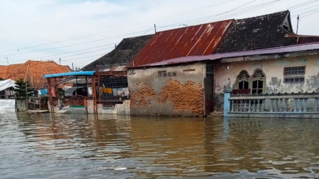 Ilustrasi banjir rob [viva]