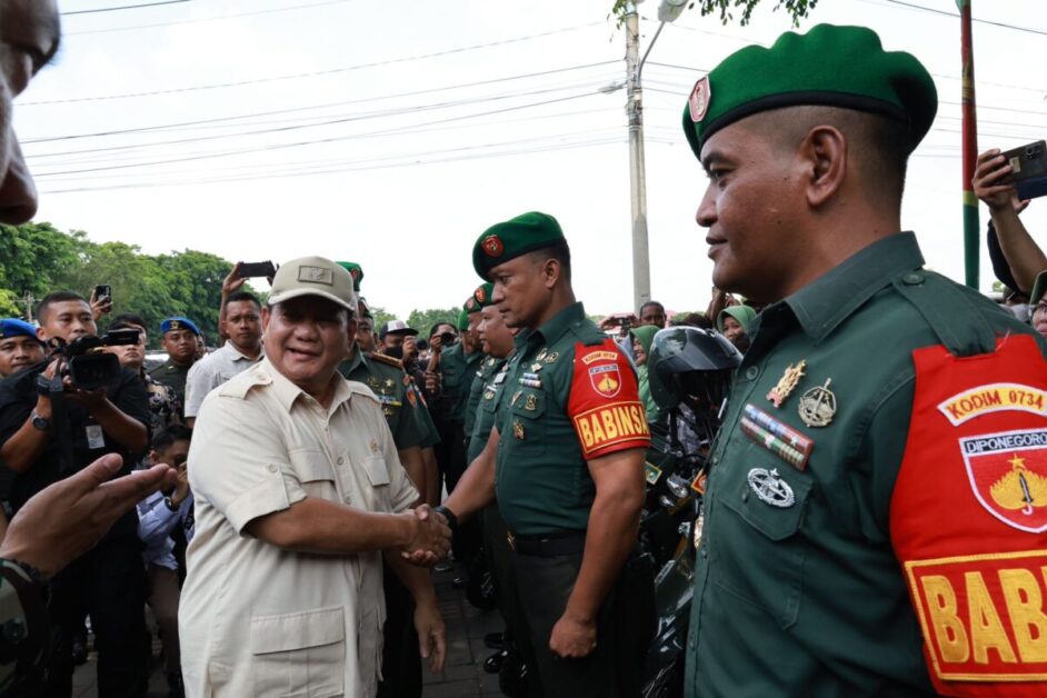 Menhan Prabowo kunjungan kerja di Yogyakarta