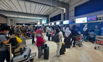 Penumpang pesawat di Bandara