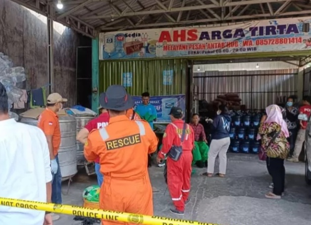 Lokasi penemuan mayat bos usaha air isi ulang dimutilasi dan dicor di Semarang [suaramerdeka]