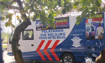 SIM Keliling Polres Metro Bekasi