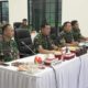 Panglima TNI bersama Kasau Kasad dan Kasal