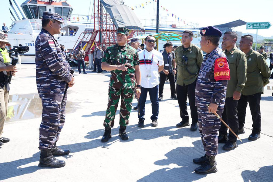 Panglima TNI tinjau kesiapan pengamanan KTT ASEAN