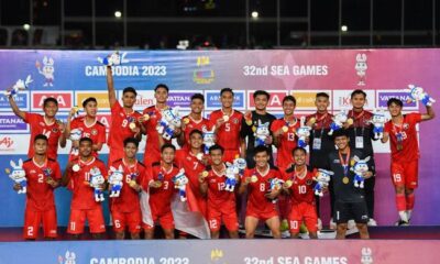 Timnas Indonesia U-22 berhasil raih juara dan bawa pulang medali emas di ajang SEA Games 2023 [detik]