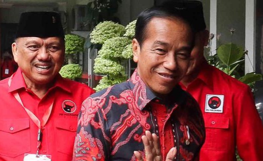 Presiden Joko Widodo atau Jokowi menghadiri Rakernas PDIP  [liputan6]