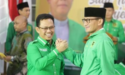 Sandiaga Uno resmi menjadi kader PPP, Rabu (14/6/2023) [jawapos]