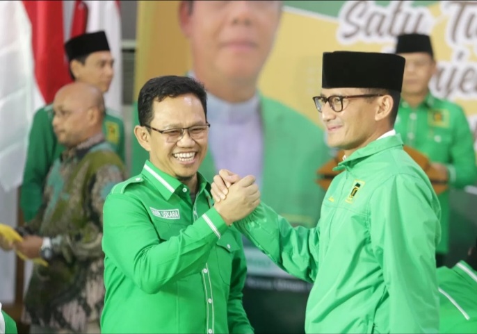 Sandiaga Uno resmi menjadi kader PPP, Rabu (14/6/2023) [jawapos]