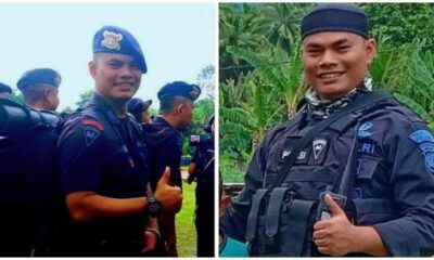 Anggota Brimob Polda Riau bernama Bripka Andry Darmairawan [tribunnews]