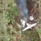 Pesawat SAM Air jatuh di Gunung Wara, Distrik Welarek, Kabupaten Yalimo, Papua Pegunungan, Jumat (23/6/2023) [detik]