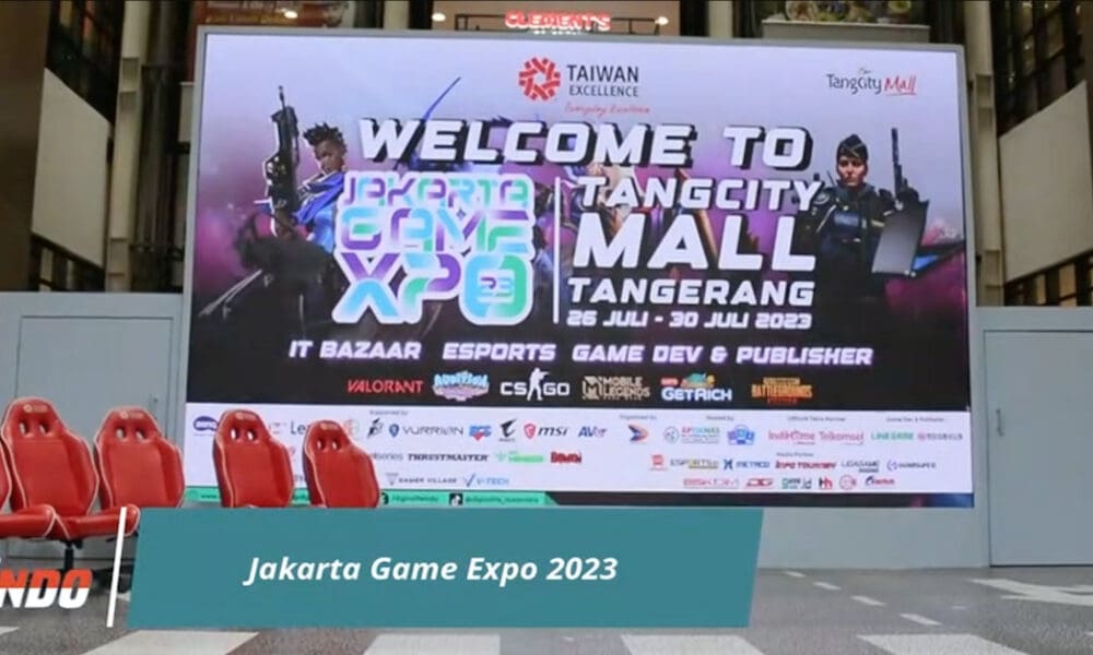 Jakarta Game Expo 2023 Tangcity Mall, Tangerang, 28 - 30 Juli 2023.