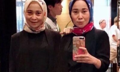 Tersangka kasus penipuan preorder iPhone Si Kembar Rihana dan Rihani.(Twitter @mazzini_gsp)