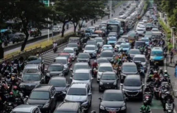 Ilustrasi kemacetan di Jakarta [liputan6]