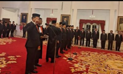 Presiden Joko Widodo atau Jokowi melakukan reshuffle atau perombakan kabinet, Senin (17/7/2023) [liputan6]