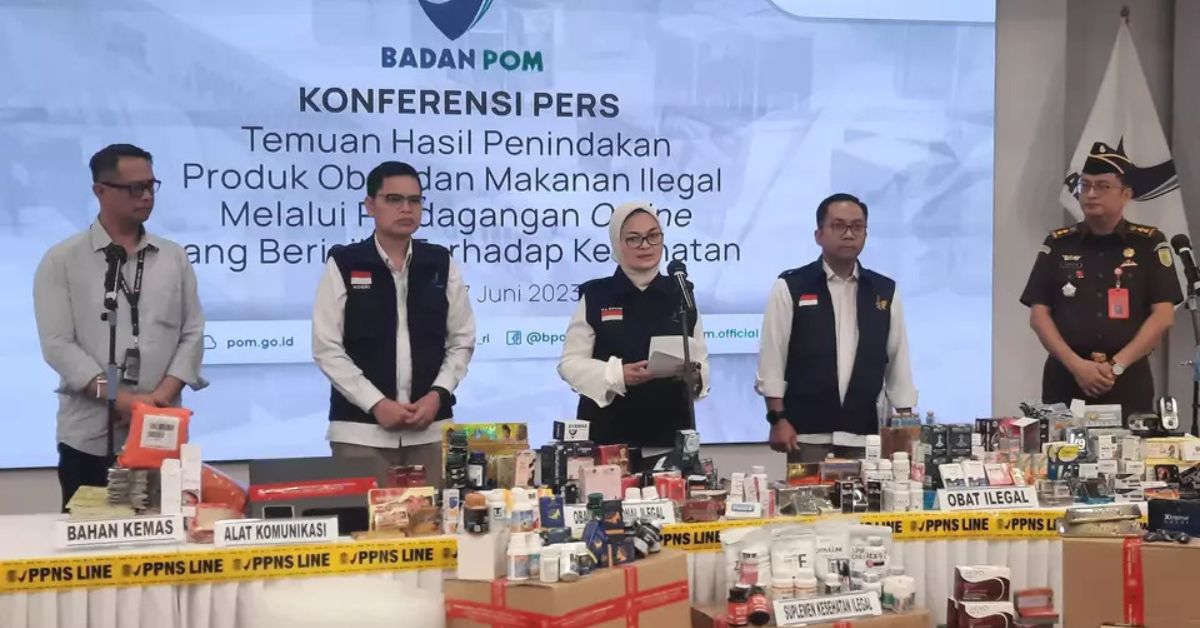 Daftar obat tradisional ilegal BPOM 2023