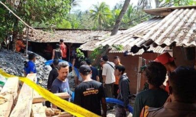 8 warga Bogor saat ini masih terjebak di dalam lubang Tambang Emas Rakyat yang berlokasi di Desa Pancurendang Kecamatan Ajibarang Kabupaten Banyumas, Jawa Tengah [tribunnews]