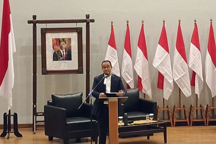 Anies Baswedan saat jadi Dosen Tamu di Universitas Indonesia (UI) [kompas]