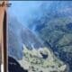 Tangkap layar rekaman CCTV terjadinya kebakaran hutan dan lahan yang ada di Gunung Rinjani, Jumat (4/8/2023) [tribunnews]