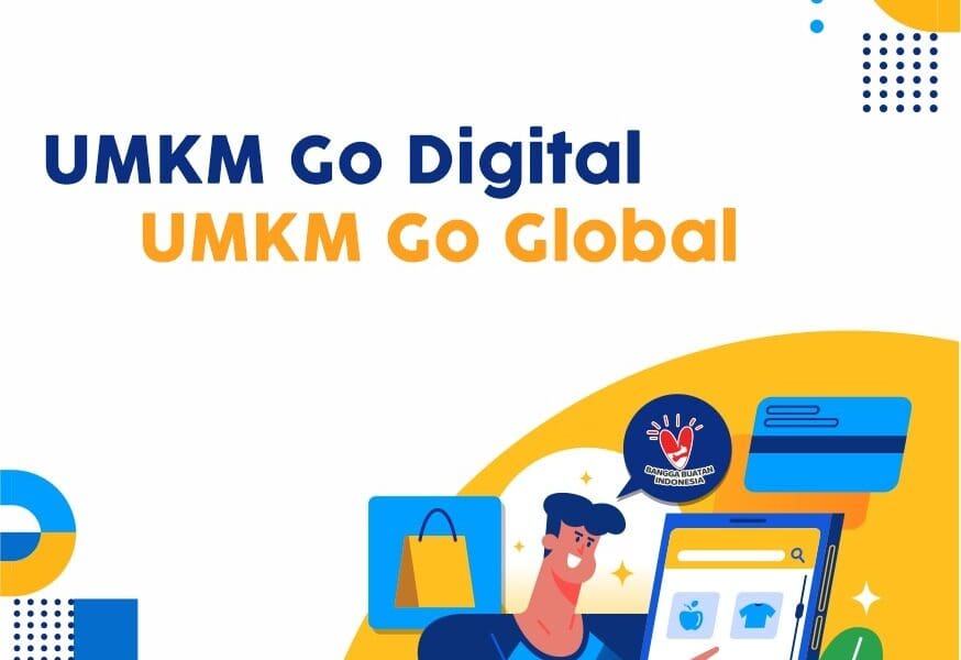 Ilustrasi UMKM go digital [ekon]