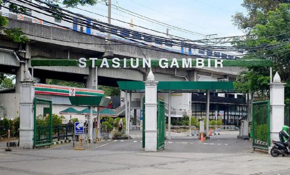 Stasiun Gambir di Jakarta Pusat [detik]