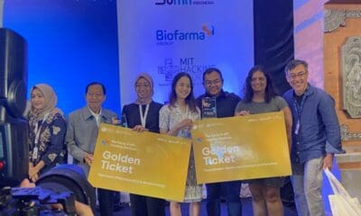 Anis Rohmasari dan Anggit Wignya Adi Prasati berhasil mendapat golden ticket dan dikirim untuk mengikuti Grand Final Hackathon di Boston [elshinta]