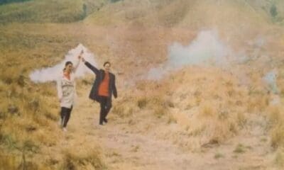 Foto prewedding menggunakan flare yang mengakibatkan kebakaran hutan dan lahan di kawasan Gunung Bromo [instagram]