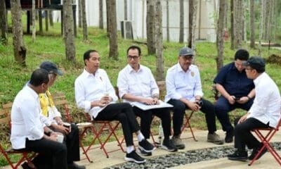 Presiden Joko Widodo sarapan bersama sejumlah menteri di IKN [liputan6]